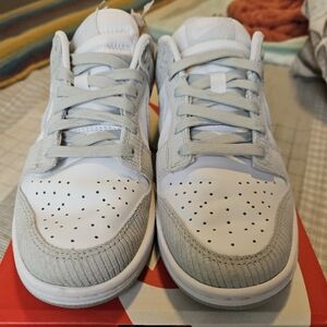 Nike White and Gray Athletic Shoes